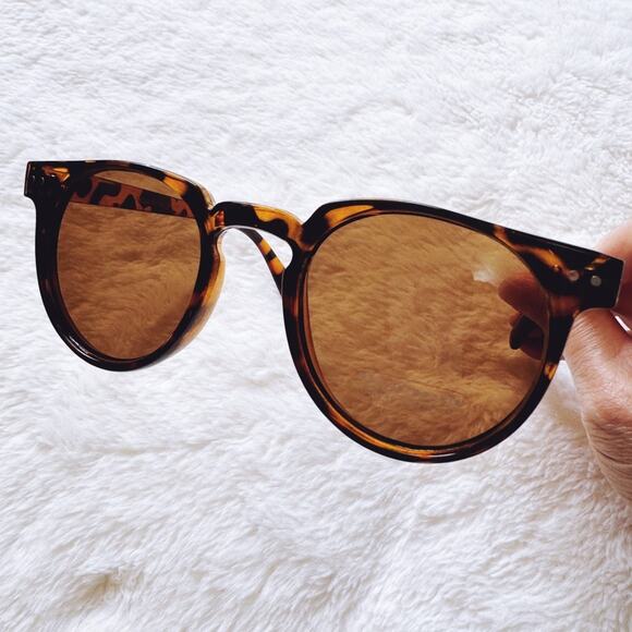Pablo Tortoise Brown Round Sunglasses - Picture 8 of 12